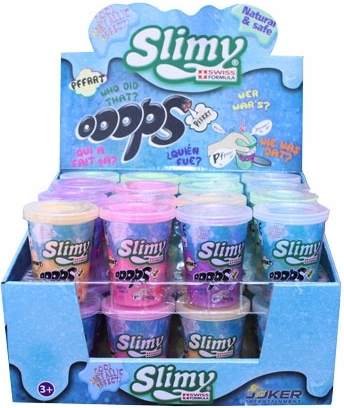 Slimy fémes pukizó slime pohárban 80 g
