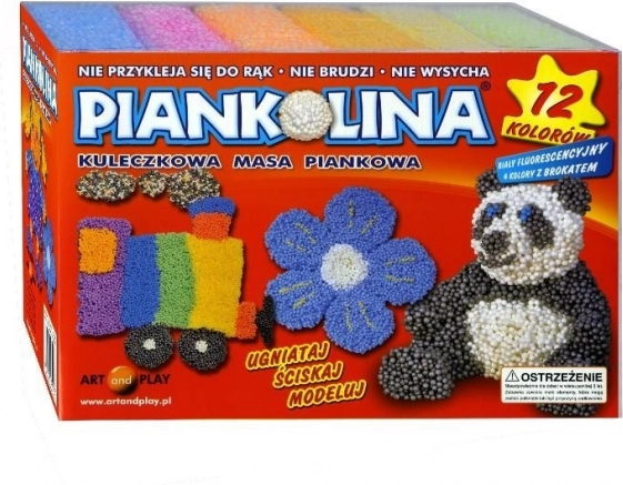 Piankolina – habos gyurmamassza, 12 kockás készlet