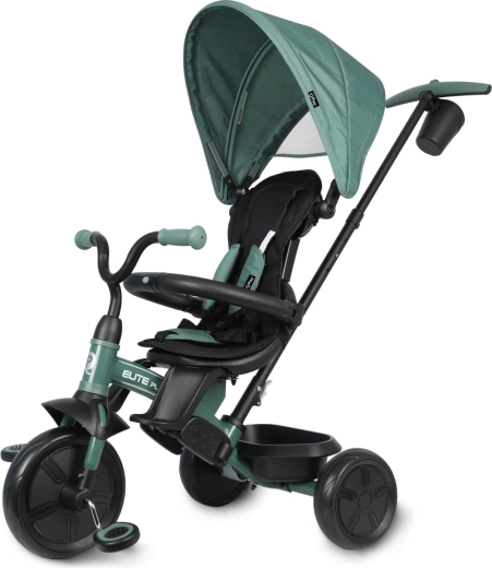 Qplay elite platinum green gyerek tricikli