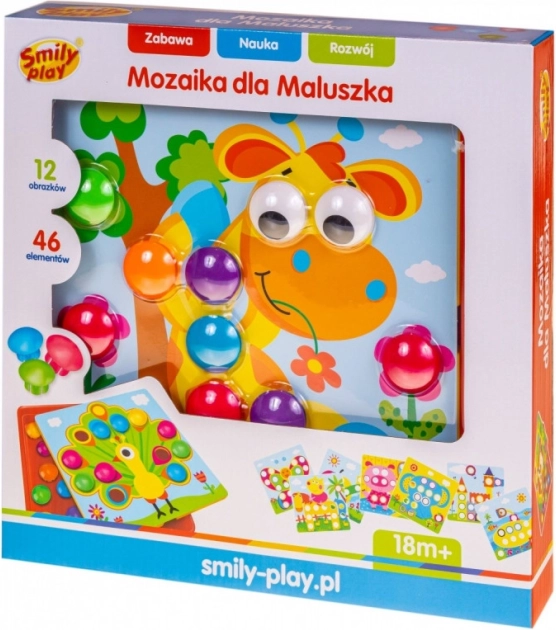 Gyerek mozaik pötyökkel a legkisebbeknek