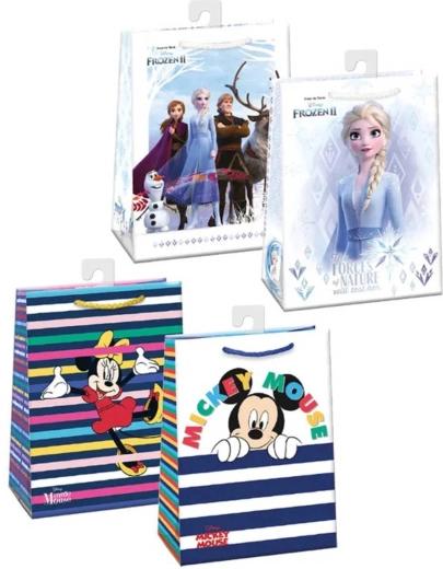 Argus ajándék papírtáska Frozen 2 / Minnie / Mickey 23 × 32 cm – 1 db