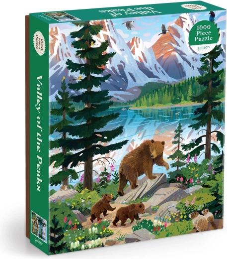 Galison puzzle – Hegyek völgye, 1000 darabos