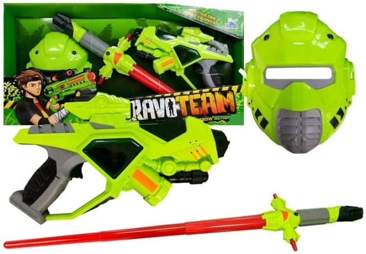 Űrfegyver Kard Maszk világoszöld