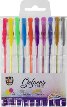 10 db-os GRAFIX zselés toll készlet