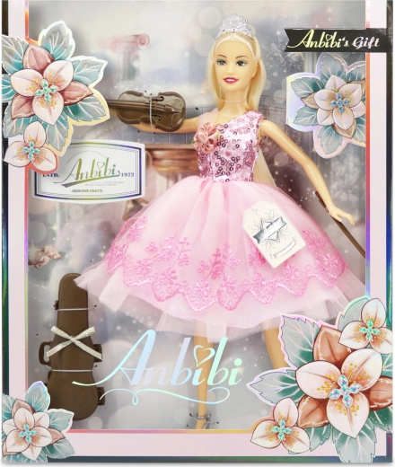 Anbibi virágos baba Drahuška 28 cm