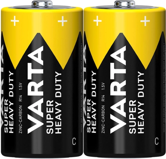 VARTA SuperLife C R14 cink-szén elem (2 db)