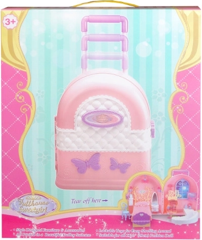 Babaszobabútorok bőröndben