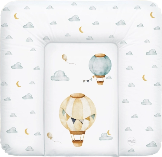 Ceba Baby puha pelenkázóalátét Basic Balloons 75 × 72 cm