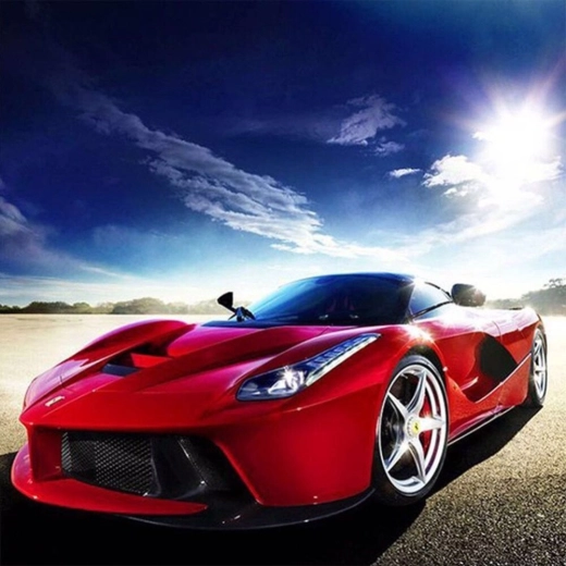 Norimpex gyémántfestés Vörös Ferrari 30 × 40 cm