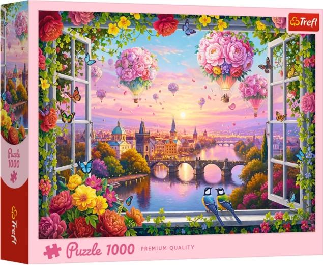 1000 darabos puzzle – A szerelem szele – Trefl