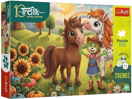 Trefl puzzle 160 darabos – Kiskutya (Treflik család)