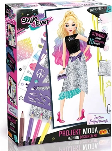 Kreatív készlet divattervezőknek – Party stílusok