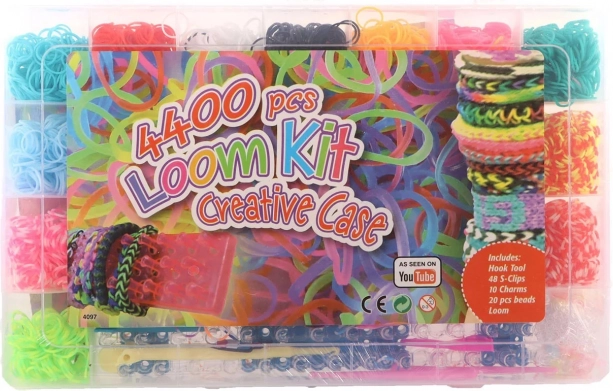 Mega készlet szövőgumiból 4400 db