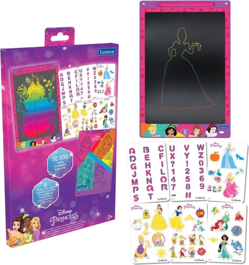 Lexibook DISNEY Hercegnők rajzoló LCD tablet
