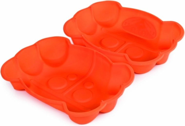 Narancssárga rák homokozó fedéllel