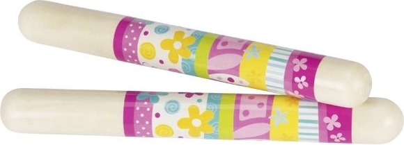 Goki hangzó botok virágokkal