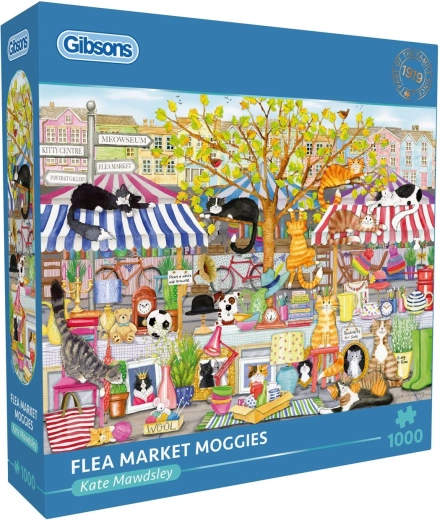 Gibsons puzzle Macskás utcai piac 1000 darab