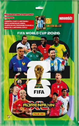 Panini FIFA World Cup 2026 megakezdő gyűjtőkártya‑készlet