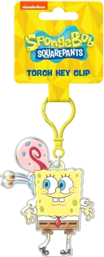 SpongeBob kulcstartó zseblámpával