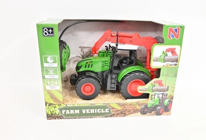 RC traktor farönkrönkkel 1:24