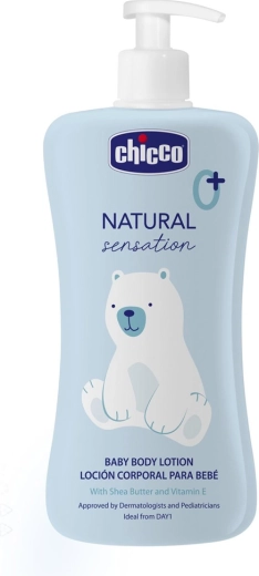 Chicco testápoló vajjal és E-vitaminnal Natural Sensation 500 ml