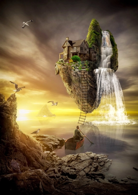 Enjoy puzzle Varázslatos sziget – 1000 darab