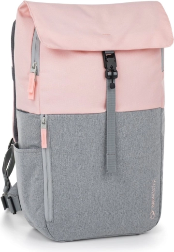 Bagmaster SUNNY 25 A városi hátizsák pasztell rózsaszín