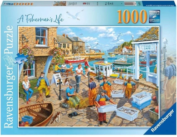 Ravensburger puzzle – A halász élete, 1000 darab