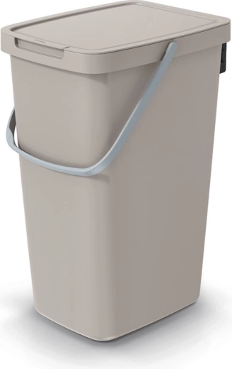 SYSTEMA Q COLLECT 20 l világosbarna szemetes