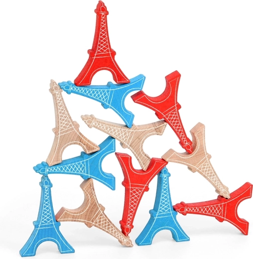 Vilac készségfejlesztő egyensúlyozó játék – Eiffel-torony