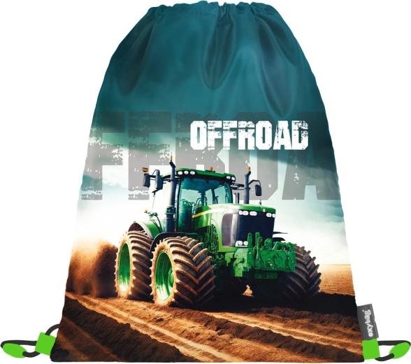 OXYBAG tornazsák traktor mintával 30 × 37 cm
