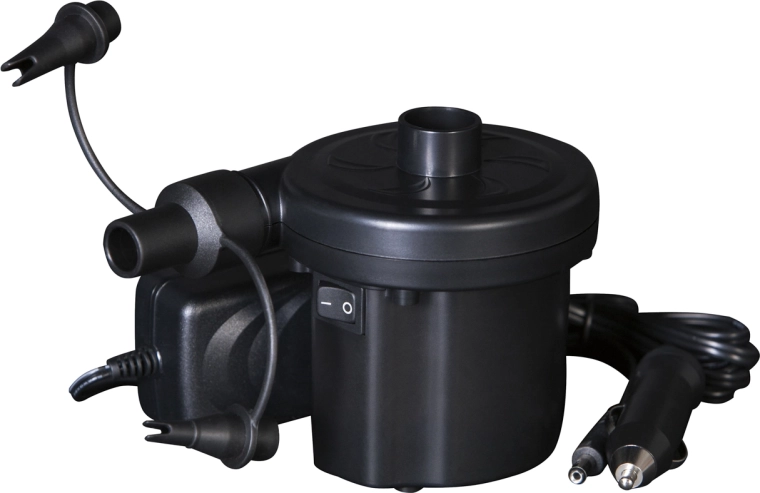 Elektromos pumpa felfújáshoz és leeresztéshez 220 V/12 V AC/DC - 1 db