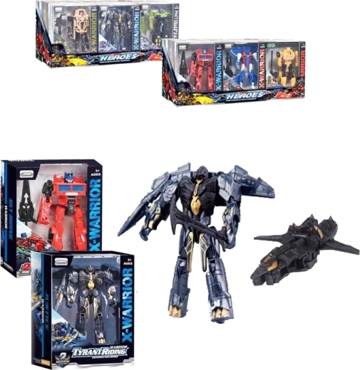 Transrobot X Warrior tartozékokkal