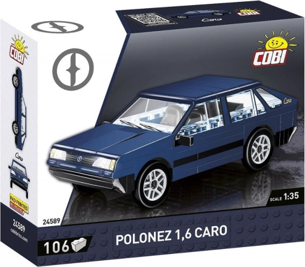 Polonez Caro modell COBI kockákból 1:35 arányban