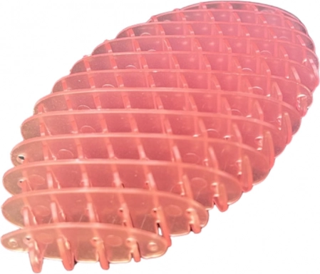 Rózsaszín antistressz fidget játék 5 cm