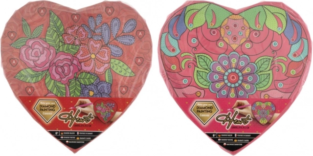 Gyémántfestés szív