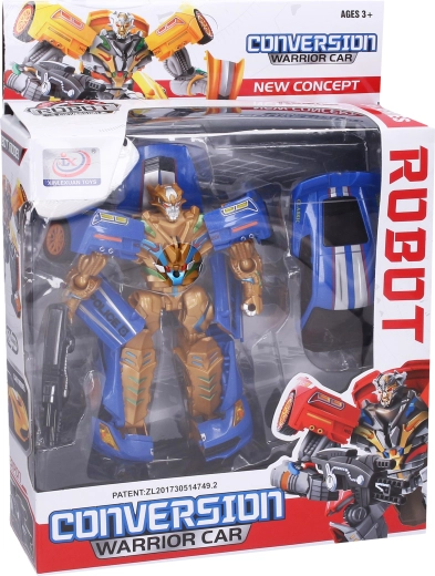 Robot Warrior fény- és hangeffektekkel, 21 cm – 1 darab