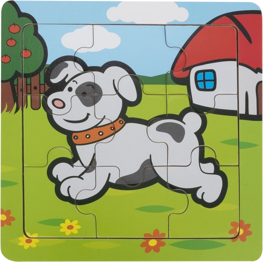 Babu oktatási fa puzzle – kutya