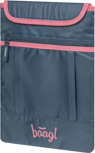 Baagl laptop tok Logo rózsaszín GRS (15")