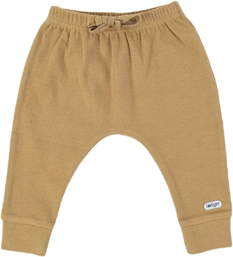 Lodger gyermek melegítőnadrág jogger nomad rib honey 68-as méret