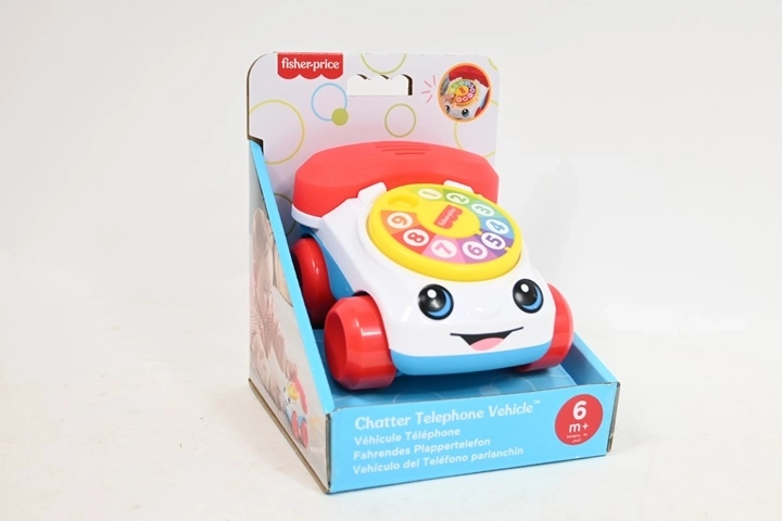 Fisher-Price húzható, kerekes telefon totyogóknak