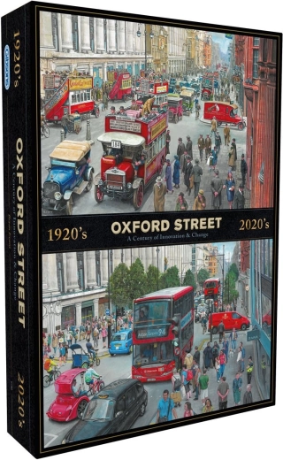 Gibsons puzzle Oxford Street az évtizedeken át 1000 darab