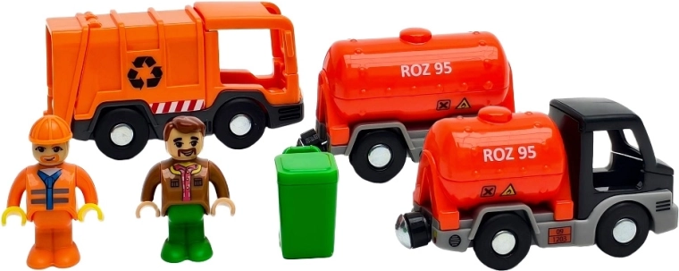 2Kids Toys kommunális járműkészlet figurákkal