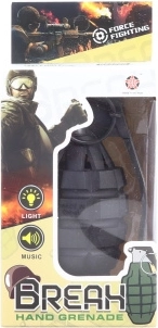 Műanyag, elemes hanggránát