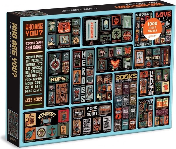 GALISON Who Are You? puzzle, 1000 darab