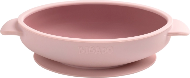 Bibado szilikon tapadókorongos tálka Blush – 1 db