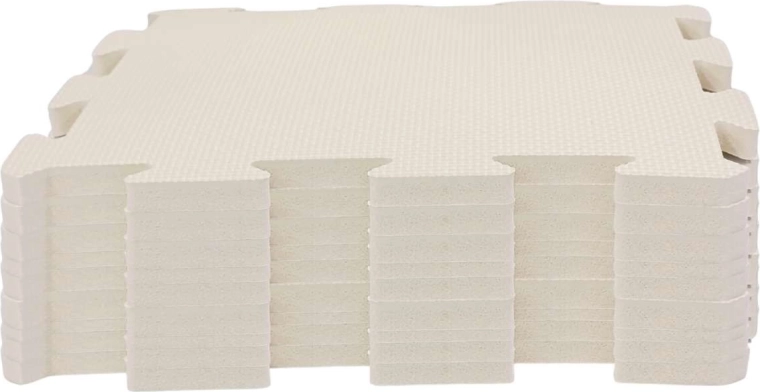 Nido.nido habszivacs játszószőnyeg puzzle 9 darab ivory white