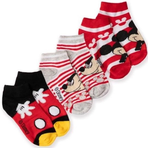 Mickey Mouse alacsony szárú zokni szett – 3 pár