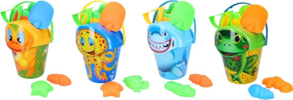 7 darabos homokozó készlet gyerekeknek