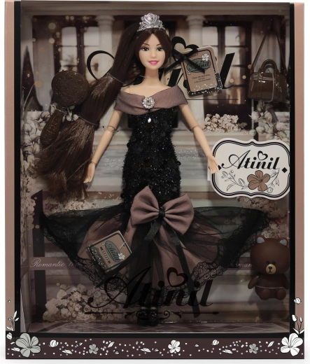 Anbibi virágos baba Janička 28 cm